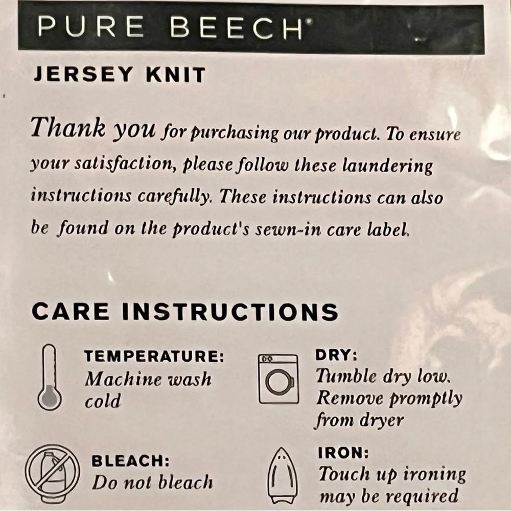 Pure Beech size new